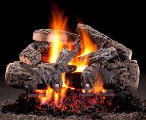 Hargrove: 21" Cross Timbers Radiant Heat Log Set