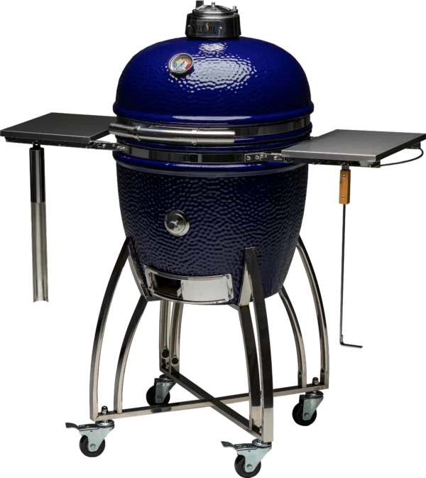 Saffire large blue platinum glamor shot full grill left