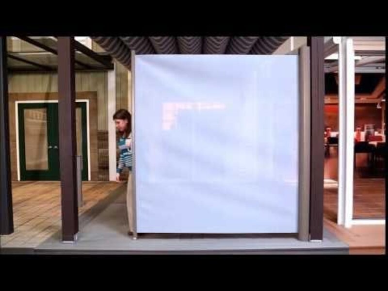 Aristocrat horizontal window solar shades over a porch — view 8