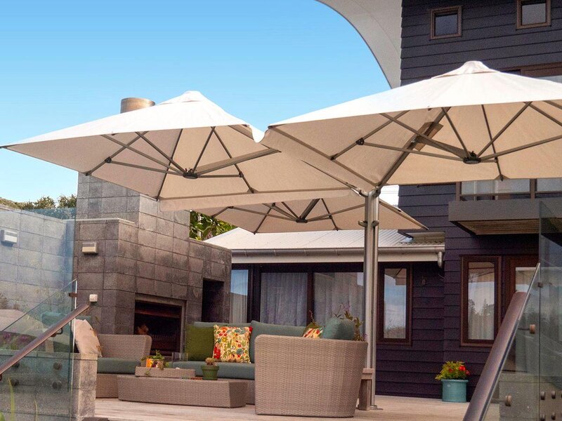 ShadowSpec Unity multi-canopy system over a large outdoor space — view 5