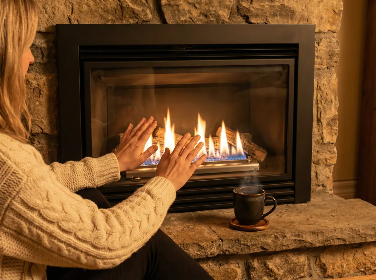 Inside the Alber's Fireplaces showroom